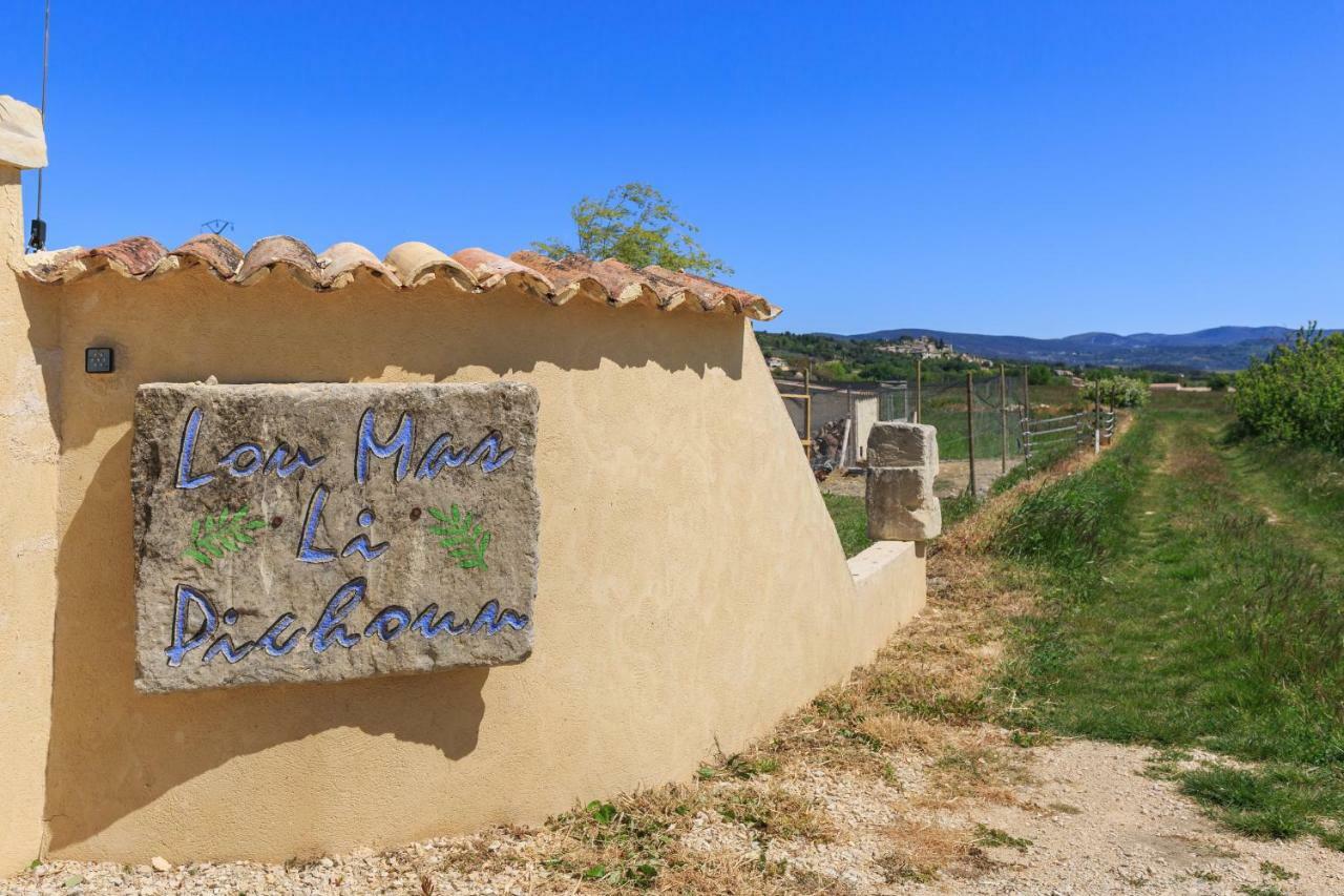 Villa Lou Mas Li Pitchoun "Le Rosier" Gordes Exterior foto